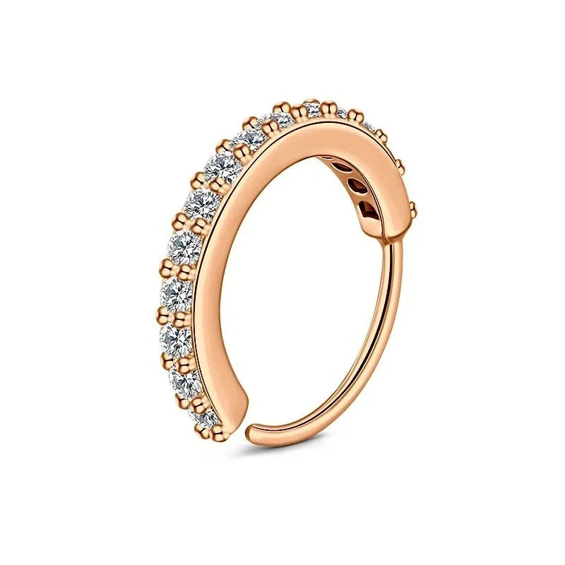 Lurea - Sparkling Halo Nose Ring