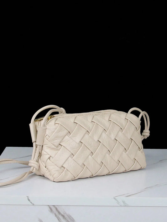 Lurea - Golden Woven Bag