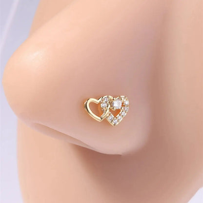 Lurea - Heart Spark Nose Stud